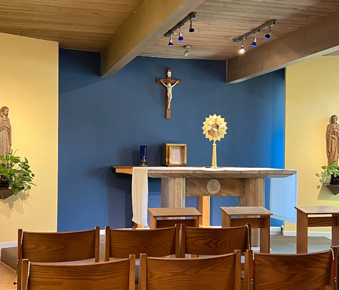 Adoration Chapel Saint Paschal Baylon Catholic Community Thousand